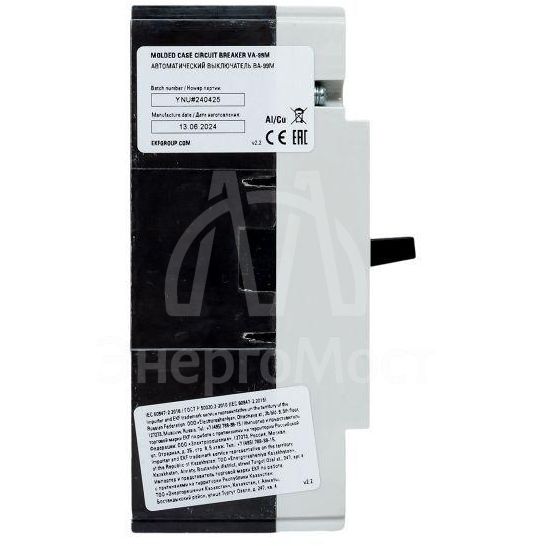 Выключатель автоматический 3п 100/63А 35кА ВА-99М PROxima EKF mccb99-100-63m