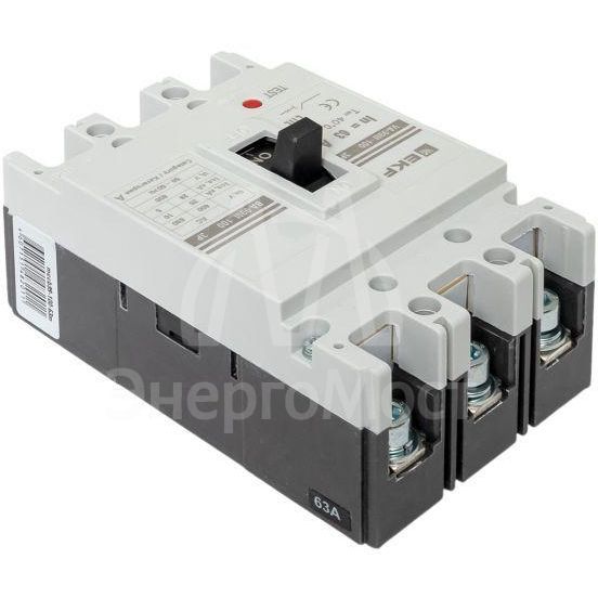 Выключатель автоматический 3п 100/63А 35кА ВА-99М PROxima EKF mccb99-100-63m