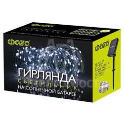 Светильник светодиодный SLR-G03-200W садовый; нить 200 LED холод. бел. ФАZА 5033337