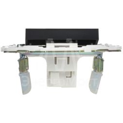 Выключатель 1-кл. SKANDY 10А SK-V01Bl черн. IEK SK-V10-0-10-K02