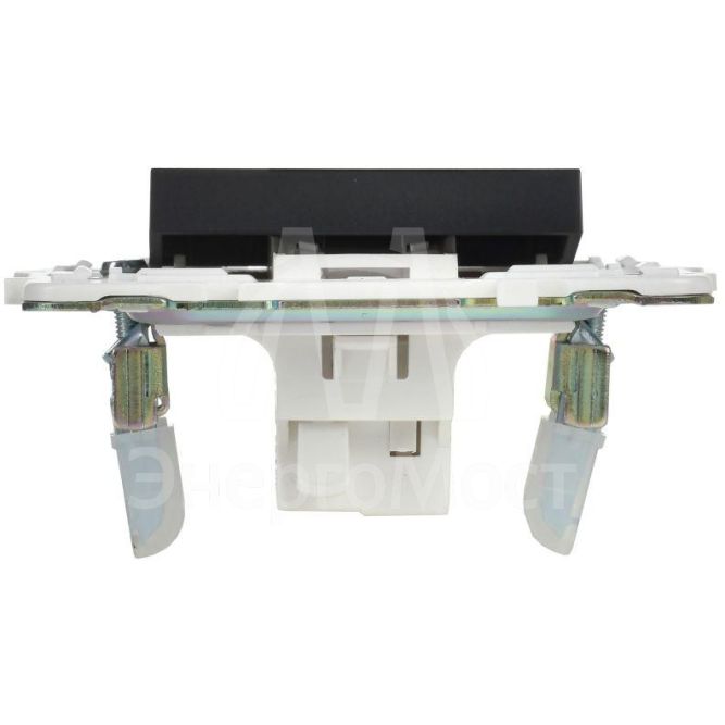 Выключатель 1-кл. SKANDY 10А SK-V01Bl черн. IEK SK-V10-0-10-K02