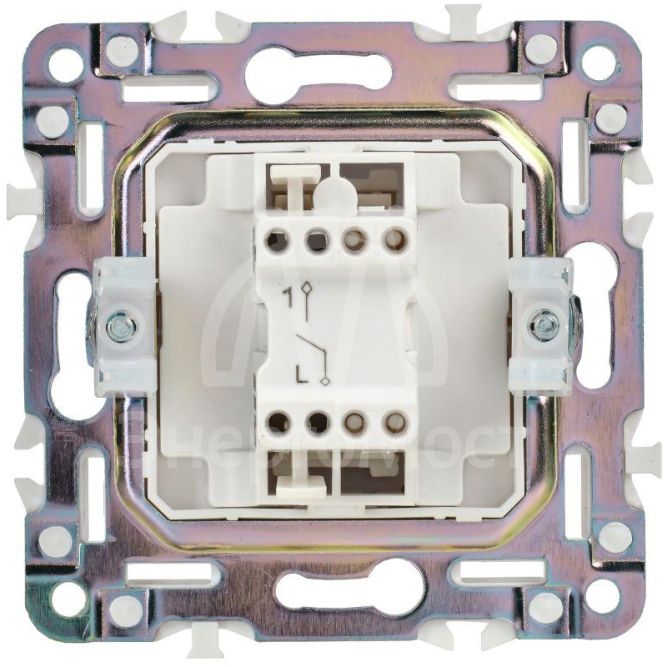 Выключатель 1-кл. SKANDY 10А SK-V01Bl черн. IEK SK-V10-0-10-K02