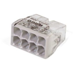 Клемма 8х(0.5-2.5мм) 8-х проводн. для распред. короб. (без п) WAGO 2273-208