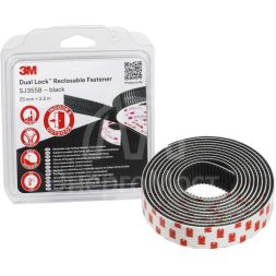 Застежка самоклеящаяся Dual Lock SJ355B адгезив VHB 25ммх2.5м черн. 3М 7100149938