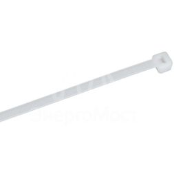 Хомут 4.8х350мм P6.6 стандартный бел. (уп.100шт) IEK UHH30-D048-350-100-K01