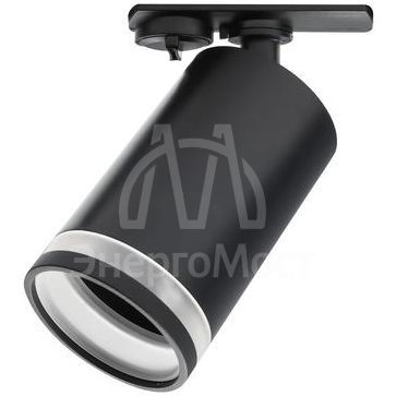 Светильник трековый PTR 38 под лампу GU10 BL 230В IP20 для диммир. ламп черн. JazzWay 5052277