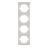 Рамка 4-м Мира верт. бел. LEZARD 701-0200-154