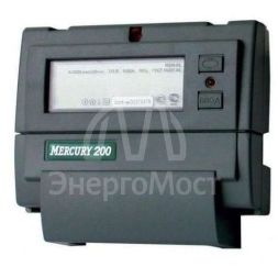 Счетчик &amp;quot;Меркурий&amp;quot; 200.02 1ф 5-60А 1 класс точн. многотариф.; CAN ЖКИ Моск. вр. Инкотекс М0000051747