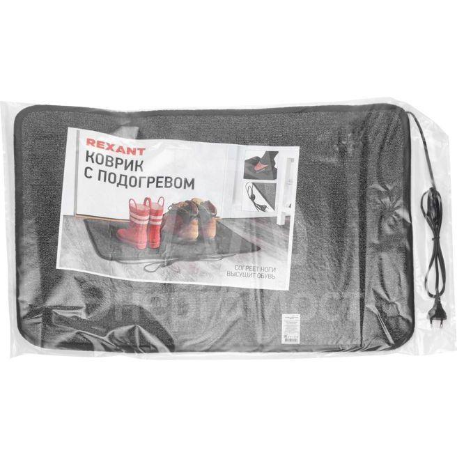 Коврик с подогревом RNX-75 220В 50Гц 75Вт IPX1 500х700мм Rexant 51-0051
