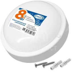 Светильник светодиодный ILED-SMD2835-СПП-8-650-220-6.5-IP65-R ЖКХ IONICH 1463