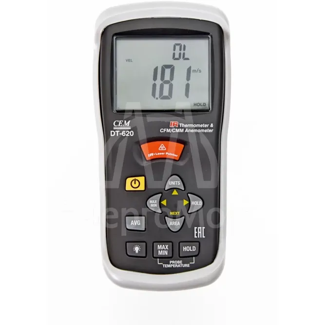 DT-620 Измеритель скорости и потока воздуха