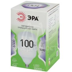 Лампа светодиодная GREEN LINE POWER T140-100W-865-E27/E40 GL 100Вт колокол 6500К свет холод. E27/E40 Эра Б0067055