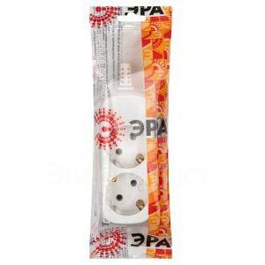Колодка удлинителя KX-2e 2-м с зазeмл. ЭРА Б0028339
