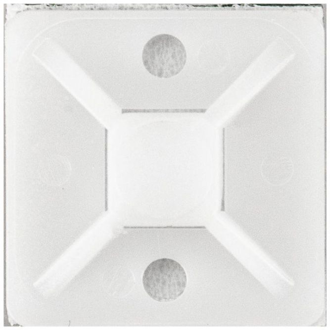 Площадка самоклеящаяся 25х25мм бел. (уп.100шт) Rexant 07-2025