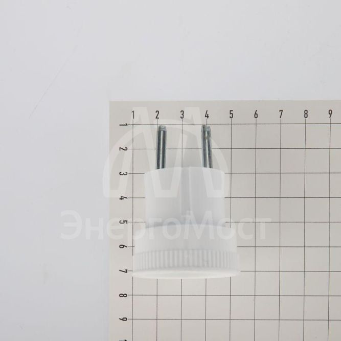 Переходник сетевой &amp;quot;стакан&amp;quot; с бортами 220В 6А Rexant 11-1021