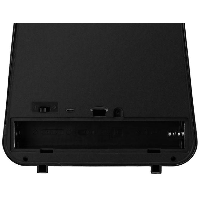 Камин светодиодный Лофт с эффектом живого огня 17х10х24.5см с USB черн. Neon-Night 511-084