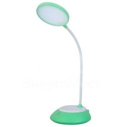 Светильник UF-744 C05 6Вт CCT настольный диммир. зел. Ultraflash 14468