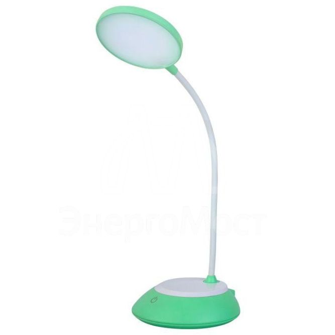 Светильник UF-744 C05 6Вт CCT настольный диммир. зел. Ultraflash 14468