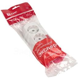 Колодка удлинителя 3-м с заземл. 16А Эксперт 3.5кВт EKF AKB16-3