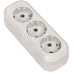 Колодка удлинителя 3-м с заземл. 16А Эксперт 3.5кВт EKF AKB16-3