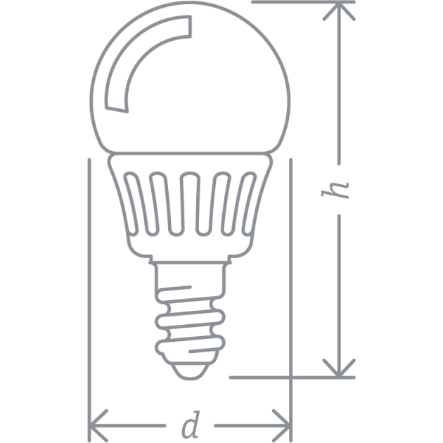 Лампа светодиодная 94 478 NLL-P-G45-5-230-4K-E14 5Вт шар 4000К бел. E14 370лм 220-240В Navigator 94478