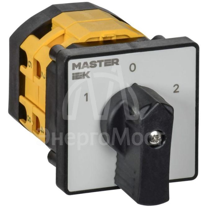 Переключатель кулачковый 40А (сх. 51) стандартная рукоятка IEK MI-CS10-040-051