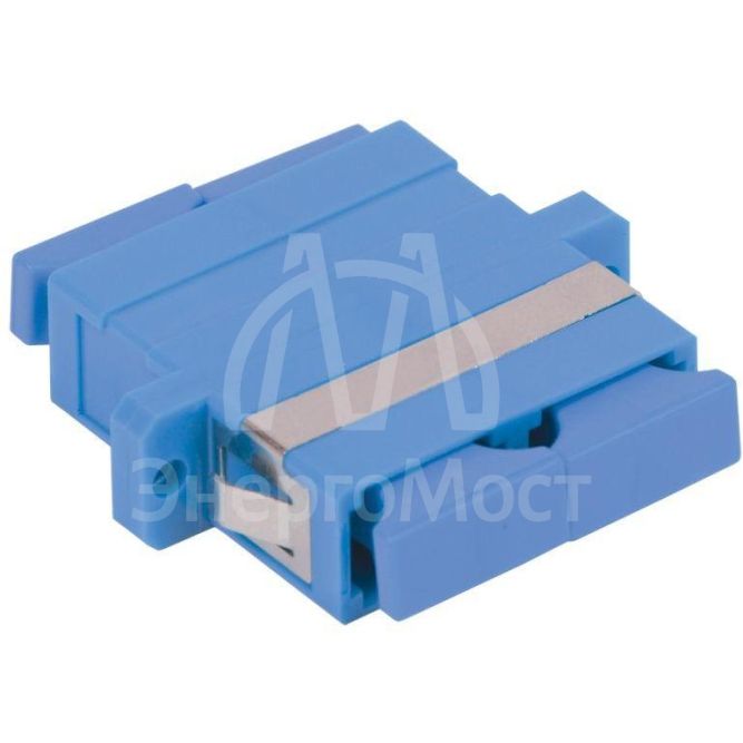 Адаптер проходной SC-SC для одномодового и многомодового кабеля (SM/MM); с полировкой UPC; двойного исполнения (Duplex) ITK FC1-SCUSCU2C-SM