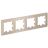 Рамка 4-м AtlasDesign Air песочн./дым. бел. SE ATN221204