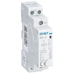 Контактор модульный NCH8-20/20 20А 2НО AC 220/230В 50Гц (R) CHINT 256054