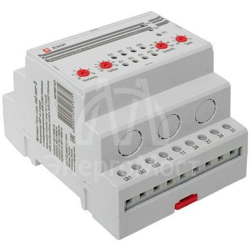Контроллер АВР на 2 ввода с секционированием AVR-3 PROxima EKF rel-avr-3