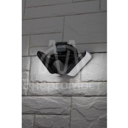 Светильник садовый фасадный ERAFS020-42 2х50LED 600лм с двумя световыми панелями выносная солнечная батарея ЭРА Б0044490