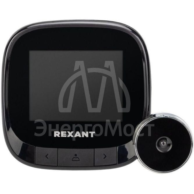 Видеоглазок дверной DV-111 с цветным LCD-дисплеем 2.4дюйм и функцией записи фото Rexant 45-1111