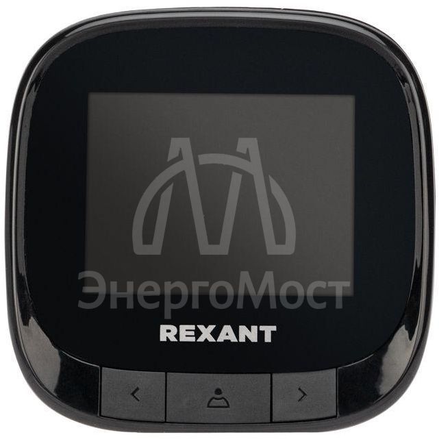 Видеоглазок дверной DV-111 с цветным LCD-дисплеем 2.4дюйм и функцией записи фото Rexant 45-1111