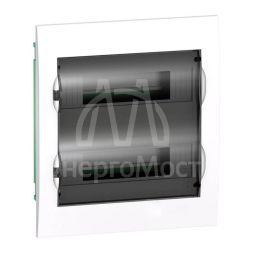 Бокс СП EASY9 встраив. с прозр. дверью 2ряда 24мод. SchE EZ9E212S2FRU