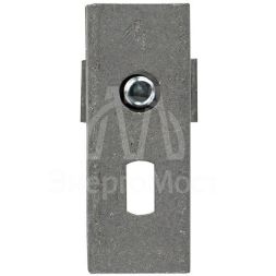 Держатель для полосы толщиной до 8мм с фикс. болтом HZ PROxima EKF lp-d2312