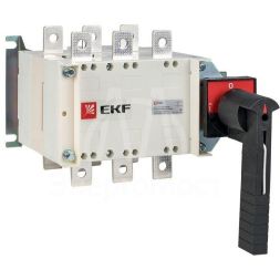 Рубильник-переключатель 3п 250А с рукояткой управления для прямой установки PowerSwitch PROxima EKF pscs-250-3