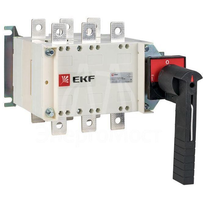 Рубильник-переключатель 3п 250А с рукояткой управления для прямой установки PowerSwitch PROxima EKF pscs-250-3