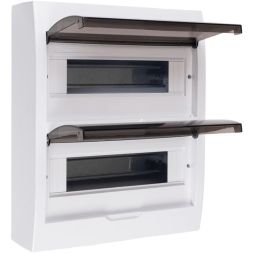Бокс модульный накладной PDB/W 1024 WH (ЩРН-П-24) IP41 пластик. Pro JazzWay 5071698