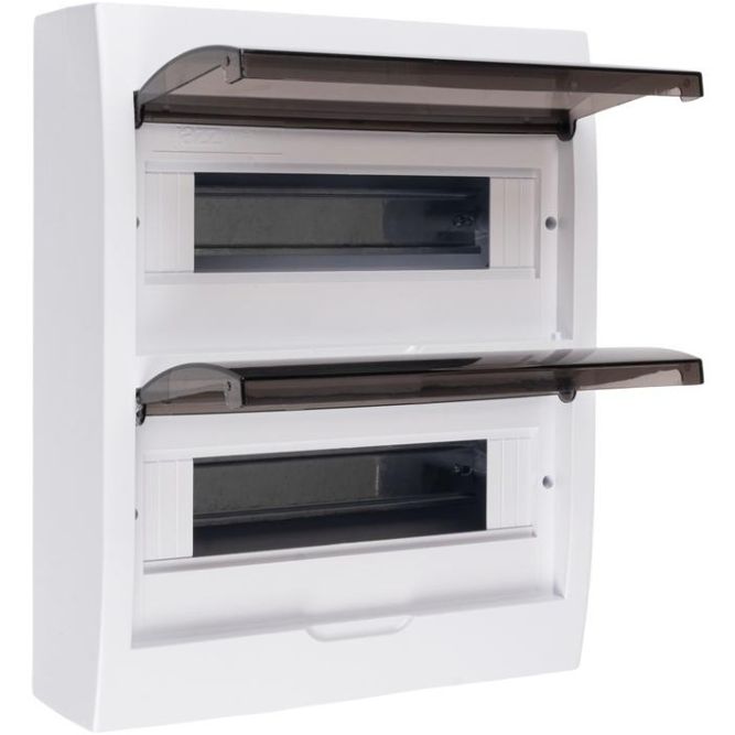Бокс модульный накладной PDB/W 1024 WH (ЩРН-П-24) IP41 пластик. Pro JazzWay 5071698