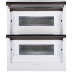 Бокс модульный накладной PDB/W 1024 WH (ЩРН-П-24) IP41 пластик. Pro JazzWay 5071698