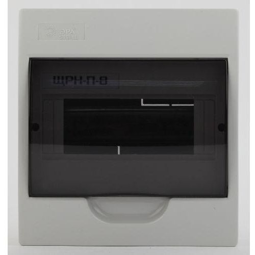 Бокс ЩРН-П-8 мод. навесной пластик IP41 SIMPLE NO-box_simple-plastic_8_surface ЭРА Б0041523