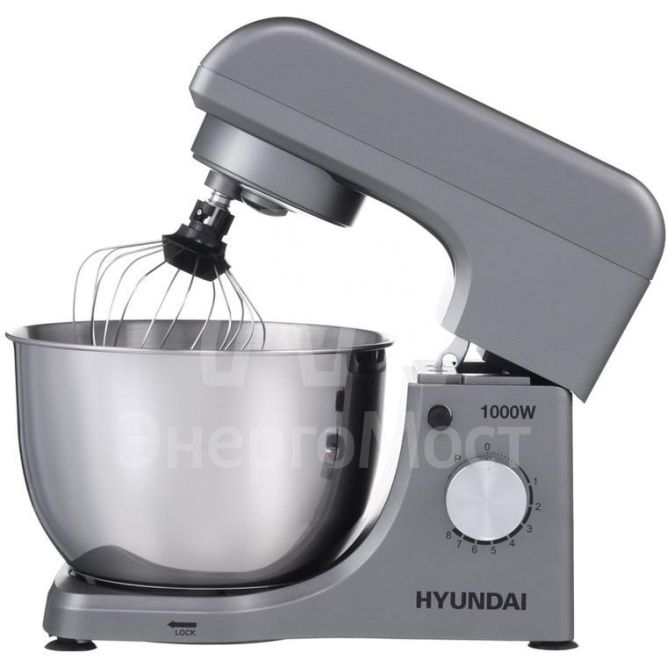 Миксер планетарный HYM-S5451 1000Вт сер./черн. HYUNDAI 1195164