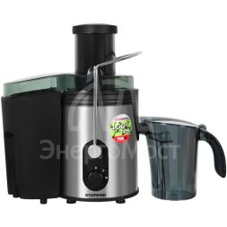 Соковыжималка центробежная SJ 2424 800Вт рез.сок.:500мл. серебр./черн. STARWIND 1492064
