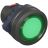 Головка кнопки плоская прозрачная с фиксацией зел. DKC M22P-FLLGP