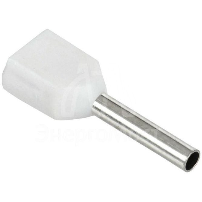 Наконечник НШВИ(2) 0.75-10 бел. (уп.20шт) IEK UTE10-4-D2-1-100