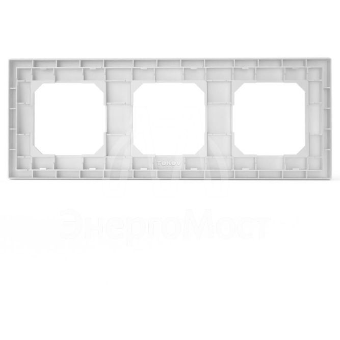 Рамка 3-м Pixel универс. бел. TOKOV ELECTRIC TKE-PX-RM3-C01