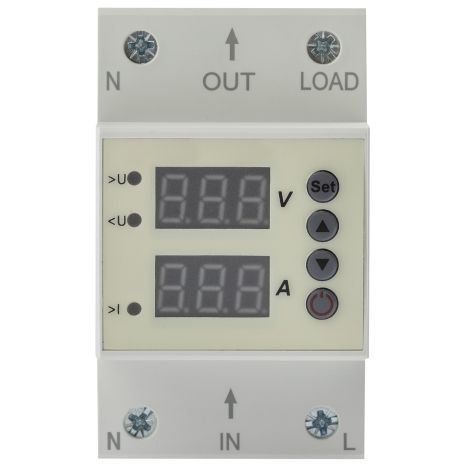 Реле контроля напряжения и тока PRO NO-903-42 РКНТ-1 63А эл. дисплей Эра Б0050658