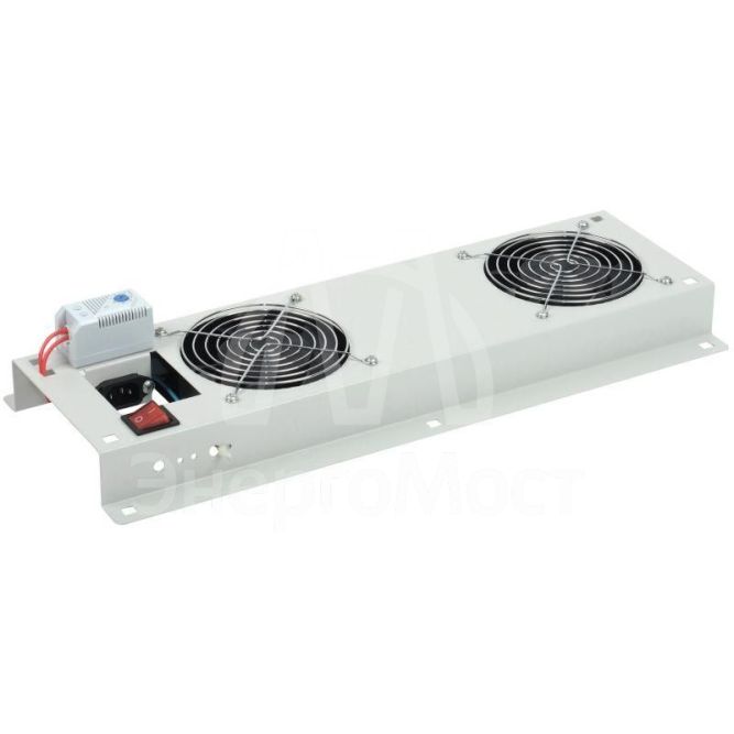 Панель вентиляторная с выключателем и термостатом 2 мод. сер. ITK FM35-22M