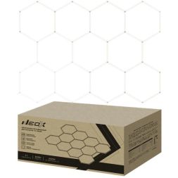 Светильник светодиодный ДБО-HEXAGON 11С-46065 460Вт 6500К 230В 3256х2350мм 11 сот 0.5м шнур с вилкой NEOX 4690612066646