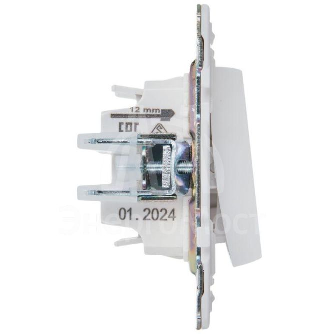 Выключатель перекрестный 1-кл. SKANDY 10А SK-V03W арктич. бел. IEK SK-V13-0-10-K01